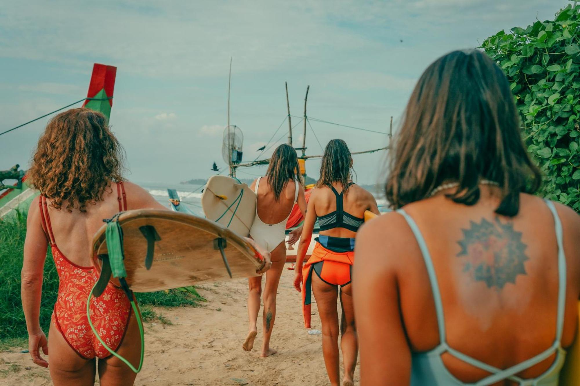 Bed and Breakfast Lucky'S Surf Camp Weligama Exterior foto